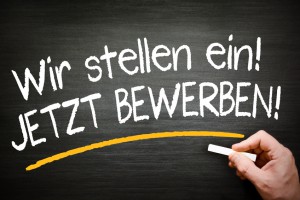 Wir stellen ein Jetzt bewerben!