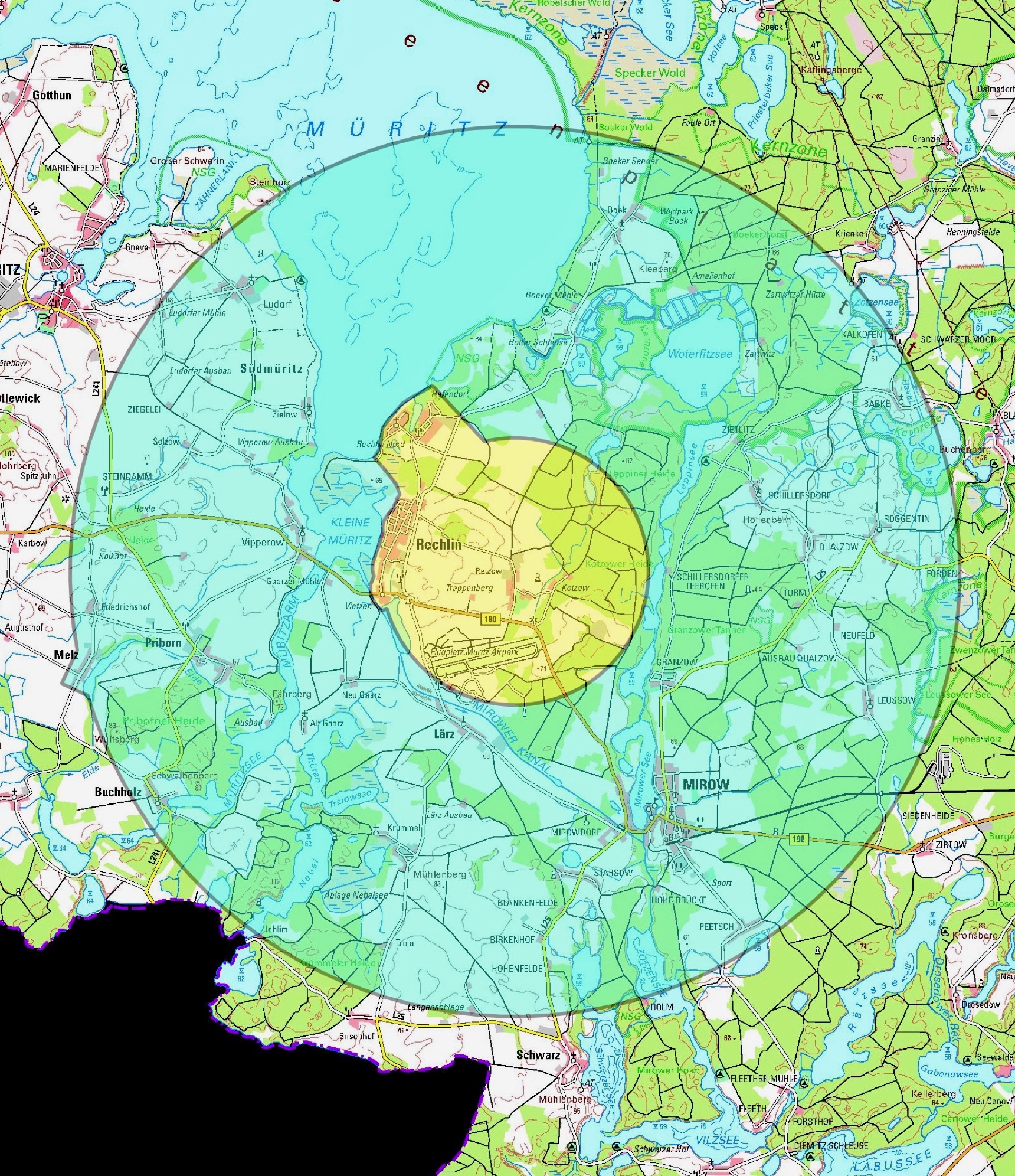 2025-10-16 Karte HPAI Rechlin