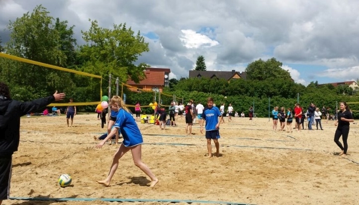 BeachvolleyballAmVolksbad